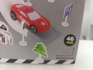 Juego Estacionamiento Bomberos DIY