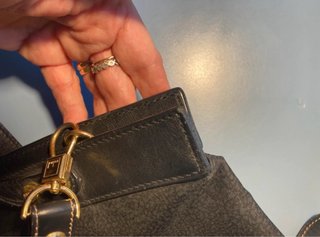 Borsa vintage Borbonese nera