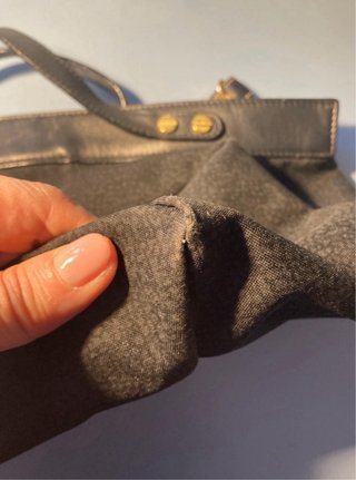 Borsa vintage Borbonese nera