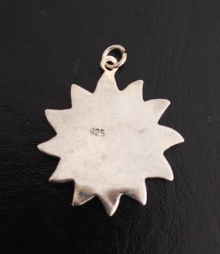 Colgante Sol Plata