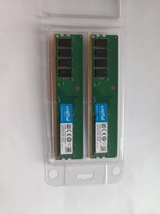Crucial 16 Gb Kit Nuevo (2x 8Gb) DDR4 2400 DIMM