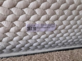 Cama 160x200 cm Beige, mas colchón 150x 200