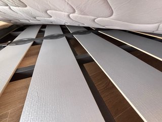 Cama 160x200 cm Beige, mas colchón 150x 200