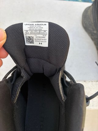 Botas Tácticas Under Armour Valsetz Negras