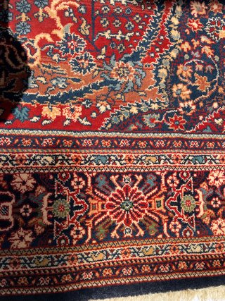 Alfombra Oriental Tradicional Lana