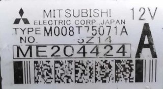 120580 motor arranque me204424 mitsubishi montero
