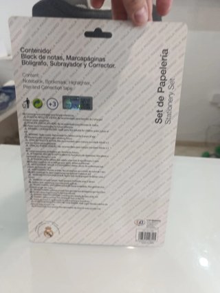 Set Papelería del Real Madrid