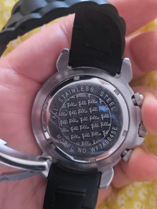Orologio Folli Follie nero e argento