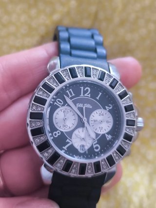 Orologio Folli Follie nero e argento