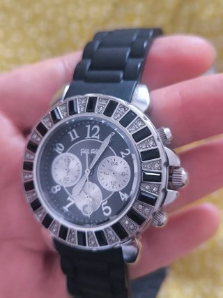 Orologio Folli Follie nero e argento