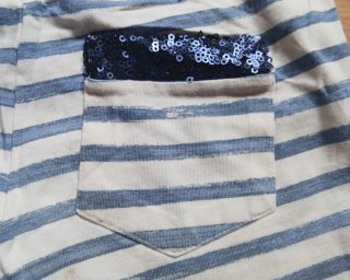 Sin uso Benetton pantalón corto Talla 6