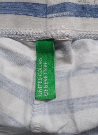 Sin uso Benetton pantalón corto Talla 6