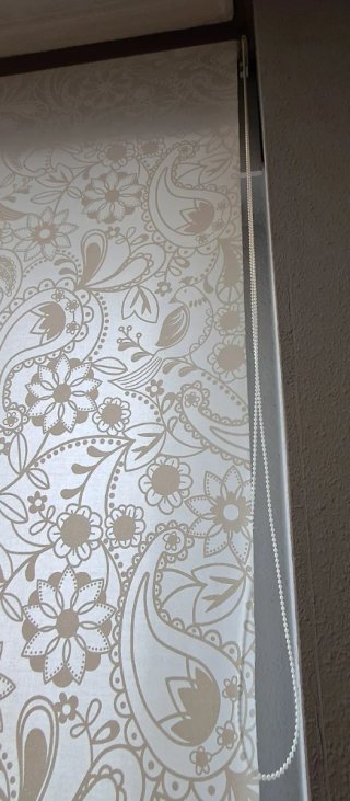 Estor enrollable floral