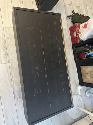 2 Mesas Centro IKEA RAMVIK Cristal Negro