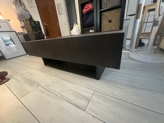 2 Mesas Centro IKEA RAMVIK Cristal Negro