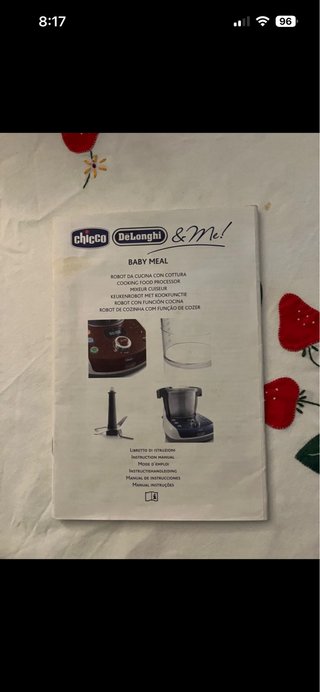 Robot Cocina Bebé Chicco DeLonghi