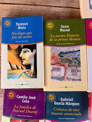 12 libros 1 al 17 escucho ofertas por libro