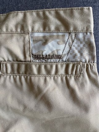 Pantalón corto niño Billabong beige