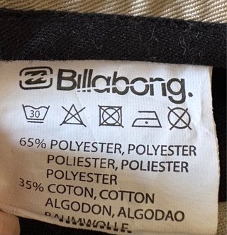 Pantalón corto niño Billabong beige