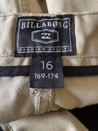 Pantalón corto niño Billabong beige