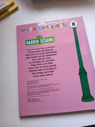 5 libros Barrio Sésamo