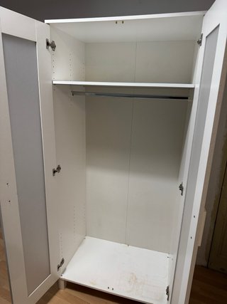 Armario Blanco Ikea 180x81x50