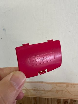 Copri Batteria Game Boy Color Rosso