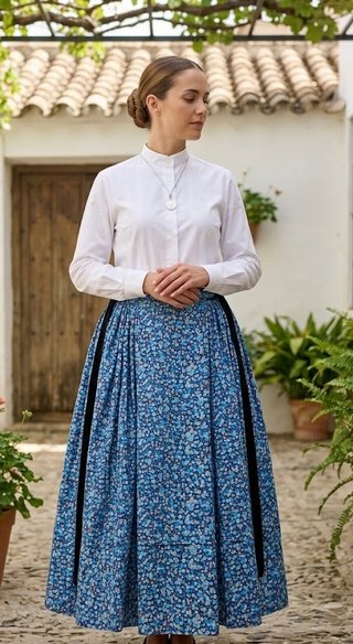 Falda Regional Baturra Talla 34/36