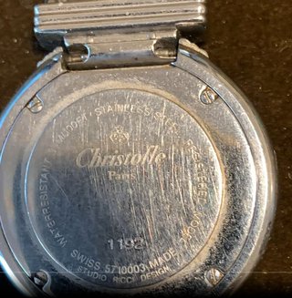 Christofle orologio da polso unisex