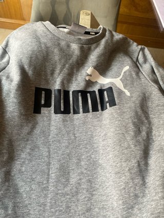 Sudadera Adidas Roja y Puma gris