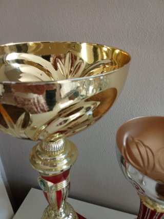 Set 4 Coppe Sportive Vintage