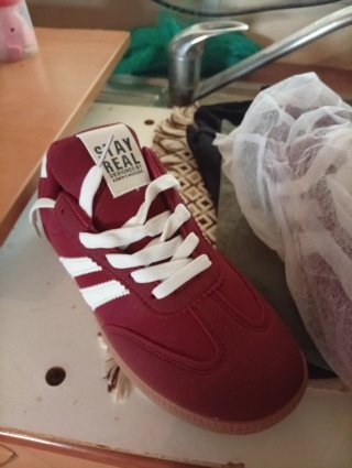 Tenis Adidas Rojos Talla 36 Nuevos