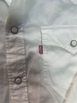 Camisa Vaquera Levi's Blanca Talla M