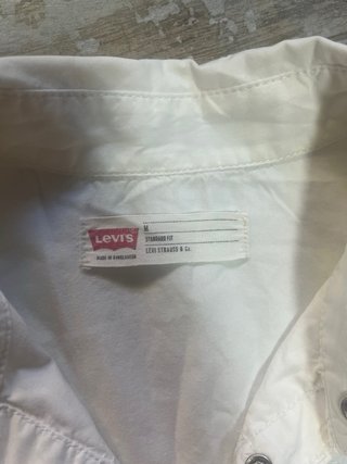 Camisa Vaquera Levi's Blanca Talla M
