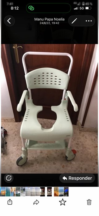 Sillon para baños para dependientes sin estrenar