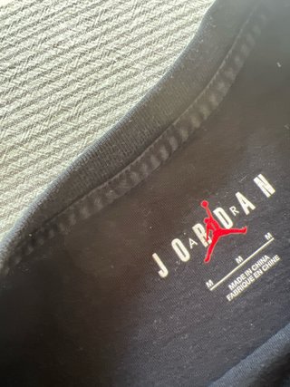T-shirt Uomo Jordan Logo Jumpman Nera