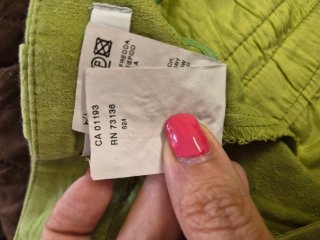 Pantaloni donna Marella verdi taglia 46 italiana