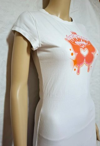 Abito H&M estivo arancione e bianco
