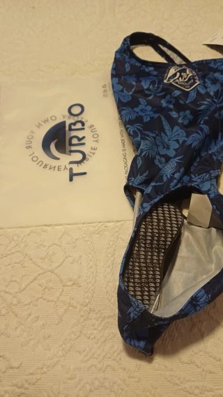 Bañador Natación Turbo Niña Talla 6/12 Años