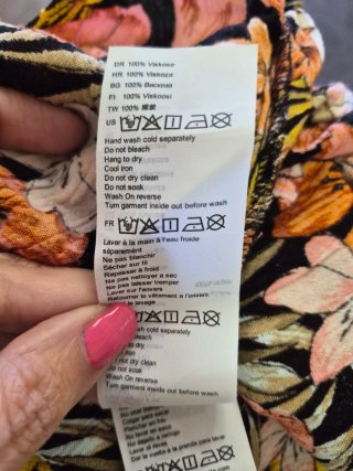 Abito donna Billabong floreale taglia L