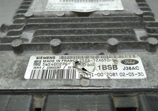 CENTRALITA MOTOR UCE FORD FIESTA (CBK) F6JA 5WS40