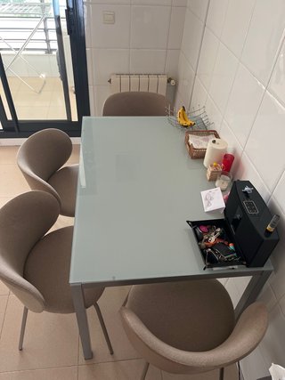 4 Sillas Ikea Krylbo Beige Oscuro