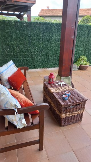 Baúl Mimbre Salón Terraza Porche