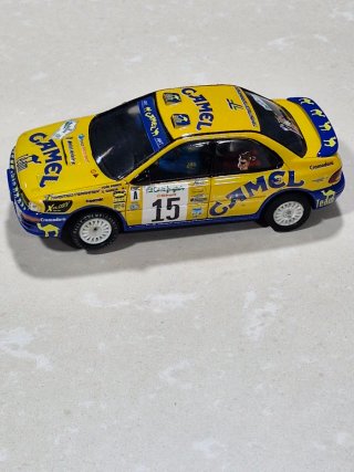 Scalextric Subaru Rally Camel