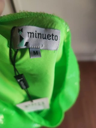 Conjunto Minueto Top y Falda Verde