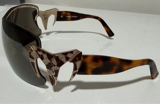 Gafas de sol marrones y doradas-Negociable-