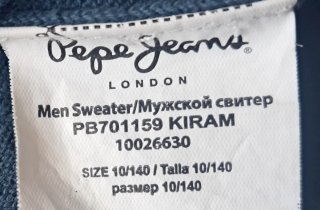 Jersey Pepe Jeans niño azul