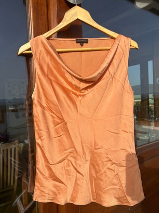 Blusa Adolfo Dominguez Naranja Talla M