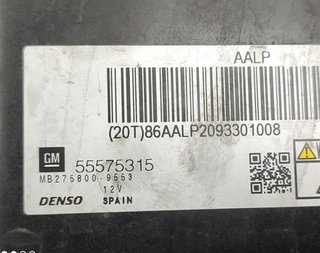 2298376 centralita motor uce 55575315 opel astra j
