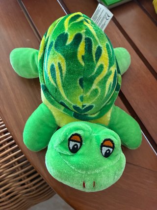 Peluche Tortuga Verde y Amarillo